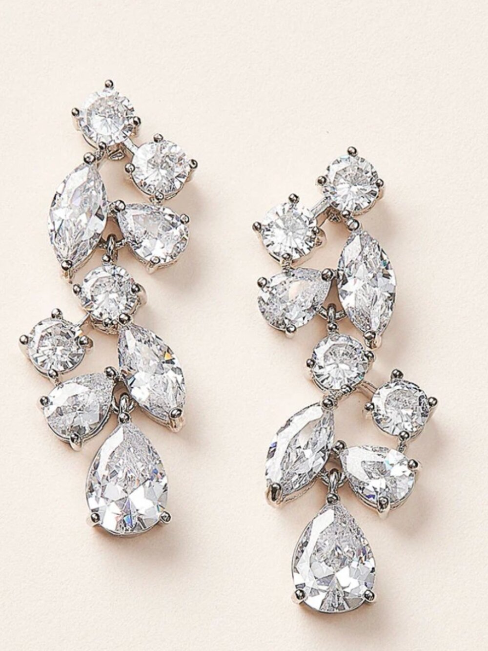 Dareth Cloburn Scattered Vine Earrings